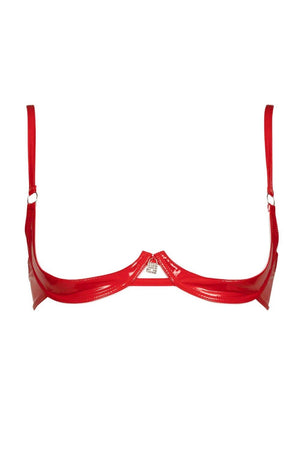 PATRICE CATANZARO Annabelle Lack BH rot - Hinreissend