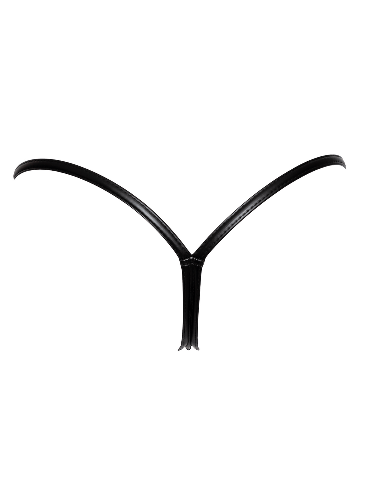 Powerwetlook Panty mit Goldverschluss P008 - Hinreissend