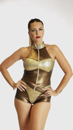 Cybellea Shorts aus Kunstleder – Patrice Catanzaro