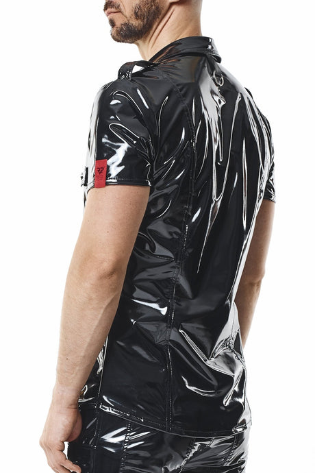 PVC Herren T-Shirt "Leonardo" schwarz - Hinreissend