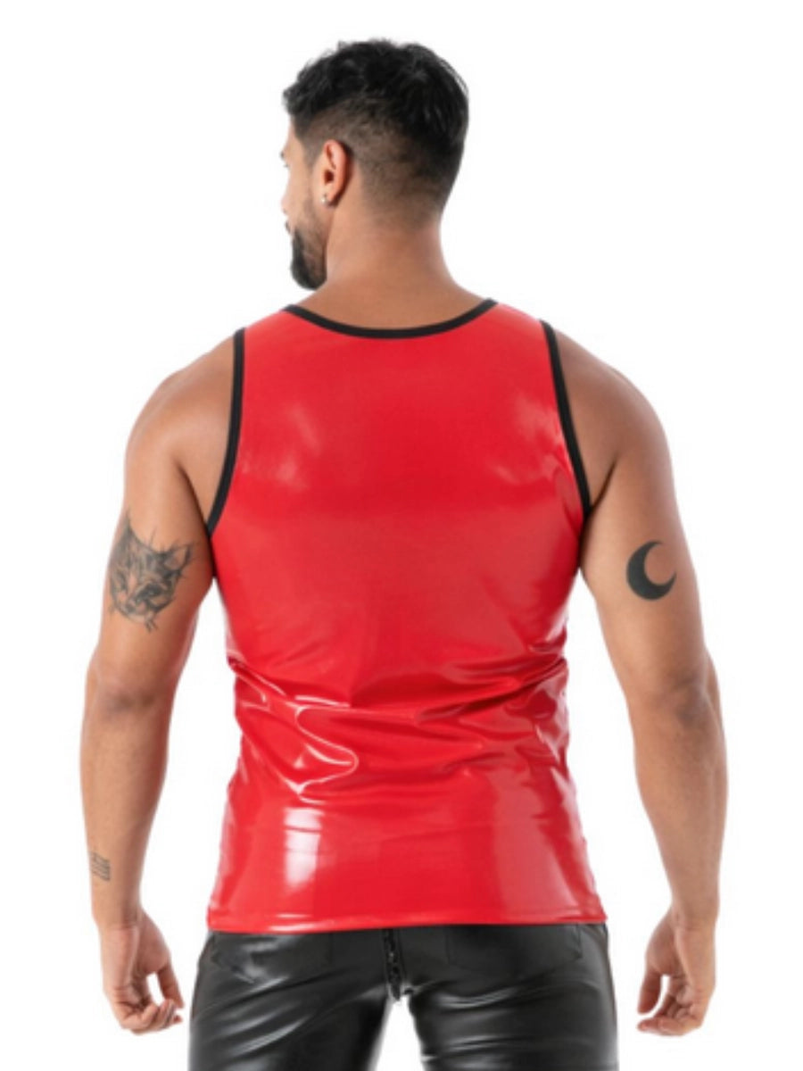 Datex-Tanktop Rot – TOF Paris