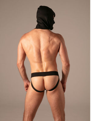 Rib Cagoule Coton Noir – Absolu Male