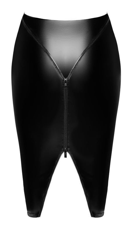 Rock in knieumspielender Länge - Noir Handmade - Hinreissend