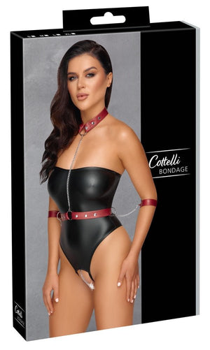 Schulterfreier Stringbody ouvert - Hinreissend