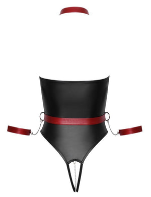 Schulterfreier Stringbody ouvert - Hinreissend