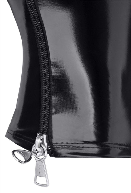 Schwarz - rote Maske von Demoniq - Hinreissend