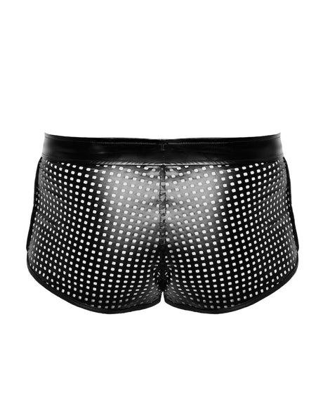 Schwarze Shorts H079 - Noir Handmade - Hinreissend