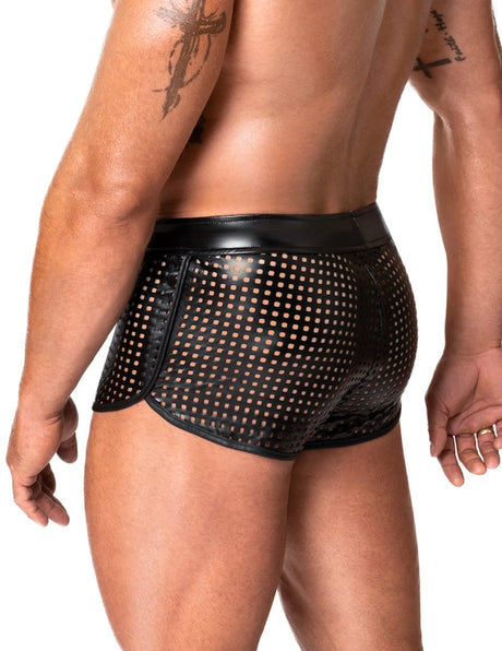 Schwarze Shorts H079 - Noir Handmade - Hinreissend