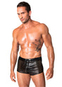 Schwarze Shorts H079 - Noir Handmade - Hinreissend