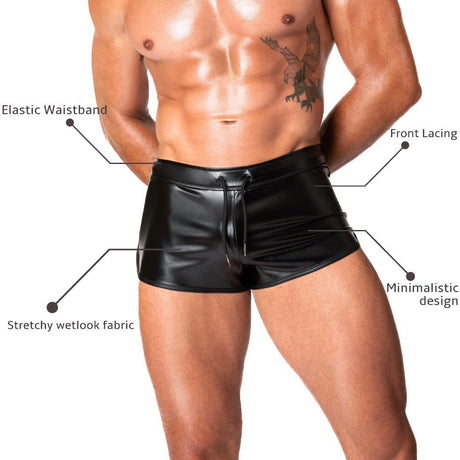 Schwarze Shorts H080 - Hinreissend