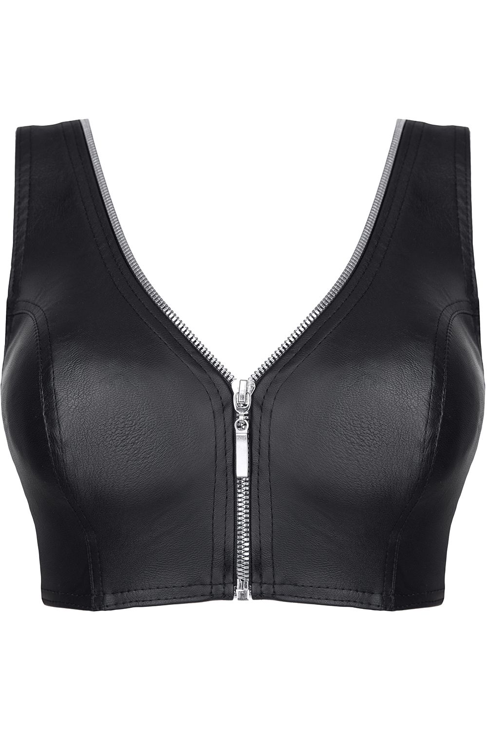 schwarzes Damen - Top Elisabetta - Demoniq - Hinreissend