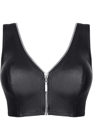 schwarzes Damen - Top Elisabetta - Demoniq - Hinreissend
