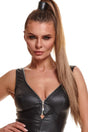 schwarzes Damen - Top Elisabetta - Demoniq - Hinreissend