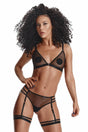 schwarzes Dessous Set ADORA - Demoniq - Hinreissend