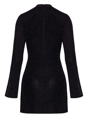Schwarzes Glitzer - Minikleid – Noir Handmade - Hinreissend