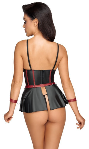 Set: Longline - Hebe, String ouvert & 2 Armfesseln - Hinreissend