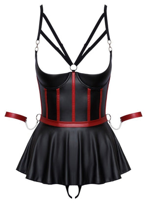 Set: Longline - Hebe, String ouvert & 2 Armfesseln - Hinreissend