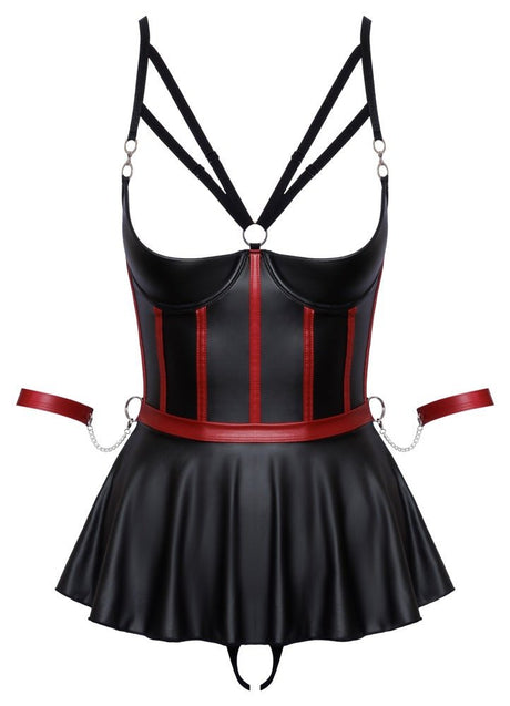 Set: Longline - Hebe, String ouvert & 2 Armfesseln - Hinreissend