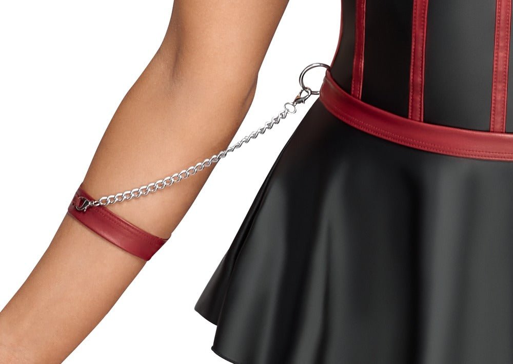 Set: Longline - Hebe, String ouvert & 2 Armfesseln - Hinreissend