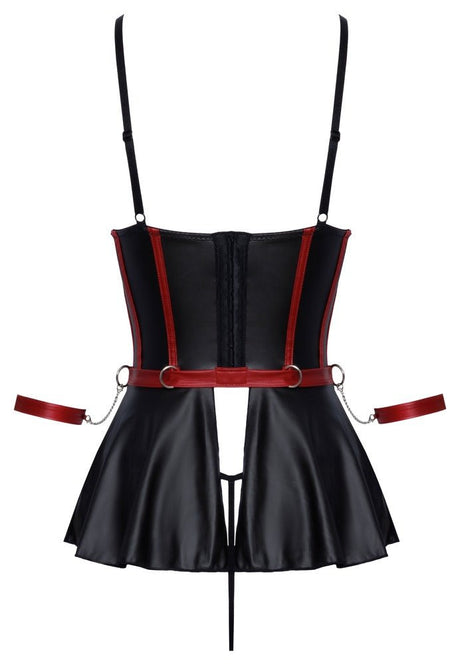 Set: Longline - Hebe, String ouvert & 2 Armfesseln - Hinreissend