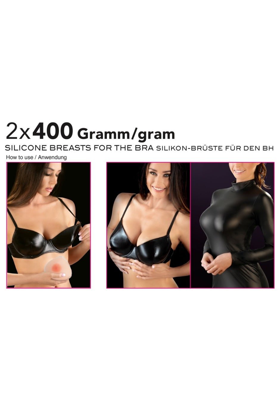 Silikonbrüste 400 g - Hinreissend