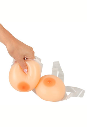 Silikonbrüste mit Halter 800 g - Hinreissend