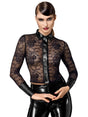 Spitzen Bluse - Noir Handmade - Hinreissend