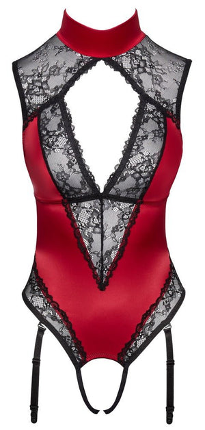 Straps - Body ouvert im edlen Material - Mix - Hinreissend