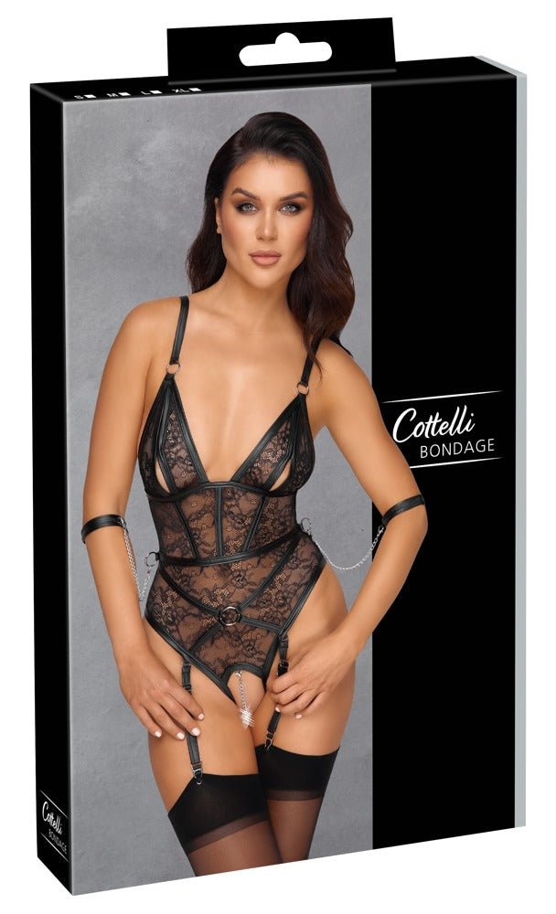 Straps - Body ouvert in Harness - Optik - Hinreissend