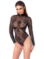 Stringbody ouvert – Noir Handmade - Hinreissend