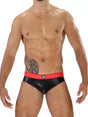 TOF Paris Fetish Brief Red n Black Vorderansicht