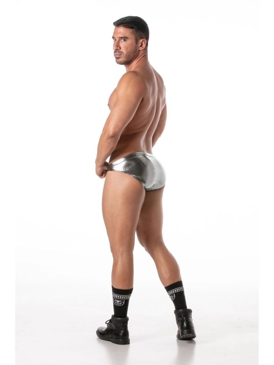 🔥 Fiesta Minibriefs Silber – TOF Paris