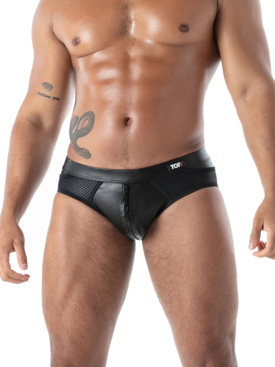 Slip kinky avec fermeture éclair – TOF Paris