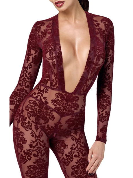 Tüll Catsuit - Noir Handmade - Hinreissend