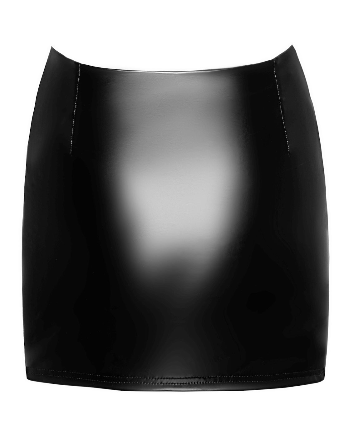 Velvetine Minirock - Noir Handmade - Hinreissend