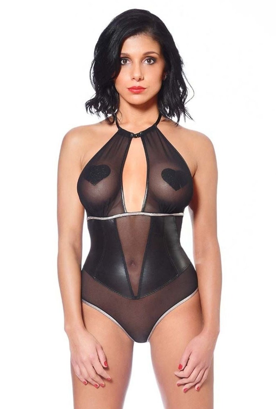 Wetlook Body AMANDA - Hinreissend