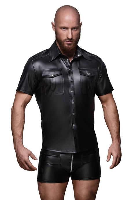 Wetlook Hemd H011 - Noir Handmade - Hinreissend