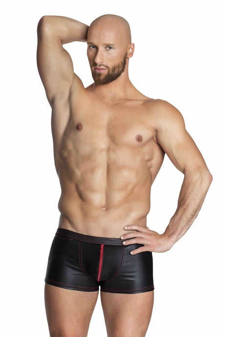 Wetlook Herren Short - Noir Handmade - Hinreissend