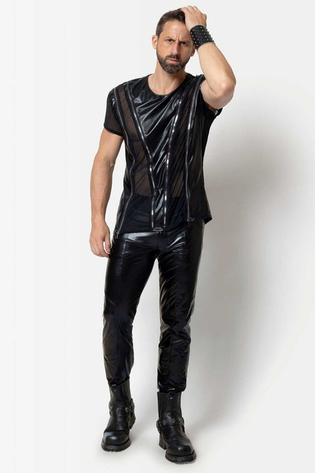 Wetlook - Hose "Joss" von L'Homme Patrice Catanzaro - Hinreissend