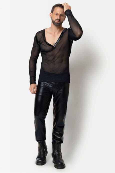 Wetlook - Hose "Shawn " von L'Homme Patrice Catanzaro - Hinreissend