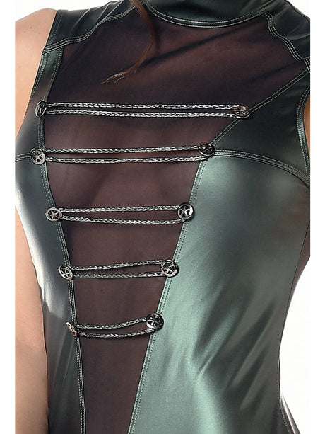Wetlook Kleid UZI - Hinreissend