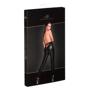 Wetlook Leggins F217 - Noir Handmade - Hinreissend