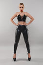Wetlook Leggins "Meike" Demoniq - Hinreissend