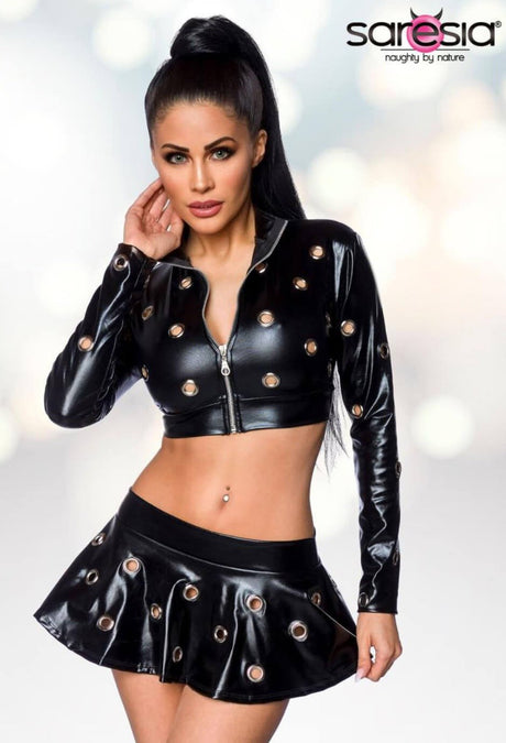 Wetlook - Set mit Rock - Saresia - Hinreissend