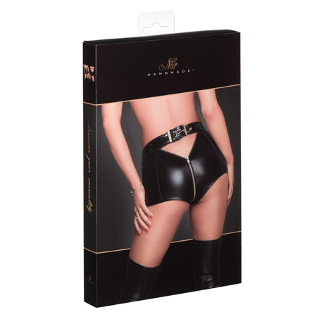 Wetlook Shorts F218 - Noir Handmade - Hinreissend