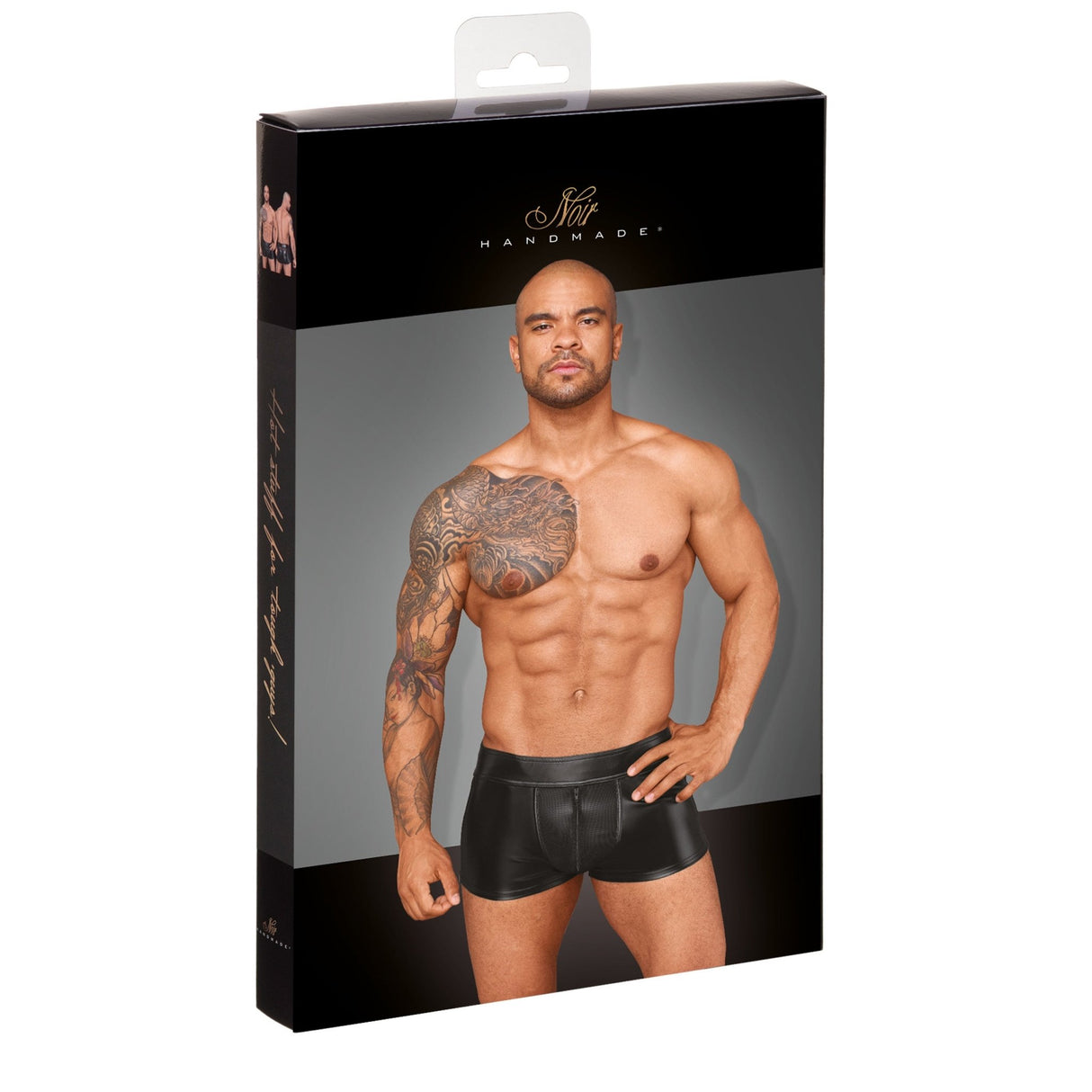Wetlook Short’s – Noir Handmade H058 - Hinreissend