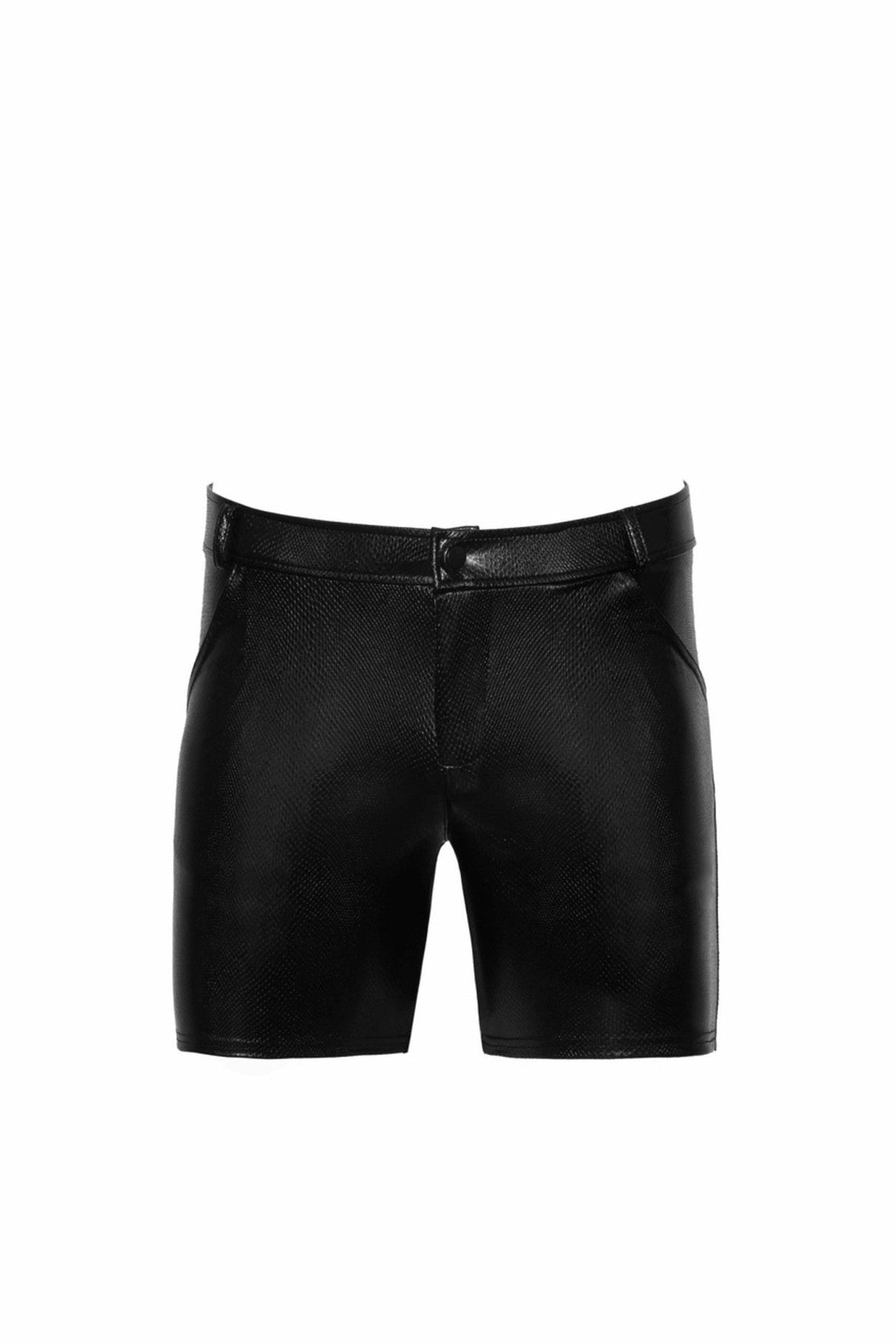 Wetlook Shorts "SNAKE" - Noir Handmade - Hinreissend