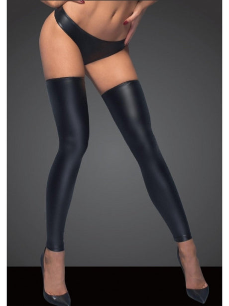 Wetlook Strümpfe - Noir Handmade - Hinreissend