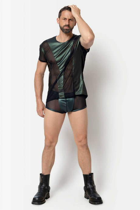 Wetlook - T-Shirt "Tomana" von L'Homme Patrice Catanzaro - Hinreissend